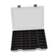 thumbnail image 2 of Estuche de almacenamiento para coches modelo 1/64, portátil, multifuncional, protector, resistente al polvo, con 27 compartimentos, organizador para coches de juguete. Azul, 2 of 10