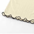 thumbnail image 4 of Amidoa Girls 2 Piece Outfits Summer Clothes Solid Color Cute Short Sleeve T-Shirt and Shorts Casual Kids Clothing Sets,Beige Size 10, 4 of 9