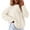 Beige, variant on UJNDER Pullover Sweater for Women Fall Winter Long Sleeve Knit Cozy Stylish Knitwear Beige L