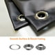thumbnail image 4 of Kit de herramientas de ojal Uxcell de 100 piezas, conjunto de ojales de 8 mm con punzón hueco, herramientas para colocar ojales, negro, 4 of 6