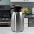 thumbnail image 3 of MegaChef 2L Stainless Steel Thermal Beverage Carafe for Coffee and Tea, 3 of 5
