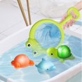 thumbnail image 3 of Baño Luminoso Ducha Juguetes De Agua Bebé Iluminar Animal Natación Juguetes Flotantes Red De Pesca Niños Juguetes De Baño Conjunto Speravity BA001407-00, 3 of 6