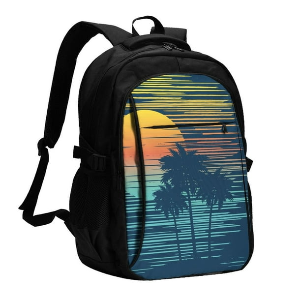 Mochila Taygeer Para Portátil De 17,3 Pulgadas Con Puerto Usb Para Mujer Color Marron Venta Internacional  Mkp 39082210