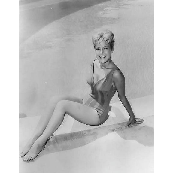Barbara Eden - Sitting By the Pool Photo Print (8 x 10)