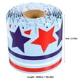 thumbnail image 2 of IDEANATEGRATE Multi Color Independence Day Bulletin Board Borders 1 Roll 78.7x2.8in for Celebrations, 2 of 6