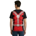 thumbnail image 2 of Marvel Deadpool T-Shirt Men's Pixel Art Sublimation Tee, 2 of 5
