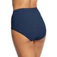 thumbnail image 2 of Hanes Women's High-Waisted Brief Underwear Pack, Moisture-Wicking, 6-Pack Fashion 7, 2 of 5