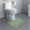 🔥 Green, variant on Msgweeeg Bathroom Rug Non Slip Bathroom Rug Bathroom Floor Mat Bathroom U-shaped Thickened Mat Water Absorbing Door Mat Drying Foot Mat Toilet Islip Carpet