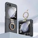 thumbnail image 4 of for Samsung Galaxy Z Flip 5 Case with Ring, Slim Thin Protective Case with Screen Protector, Hard PC Shockproof Case for Z Flip 5 with Ring, 4 of 5