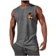 thumbnail image 1 of Hombres Sudadera Casual Cuello Redondo Tanque Deportivo sin Mangas, 1 of 4