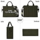 thumbnail image 2 of Canvas Tote Bags for Women Handbag Tote Purse with Zipper Canvas Crossbody Bag for Office, Travel, School, 2 of 3