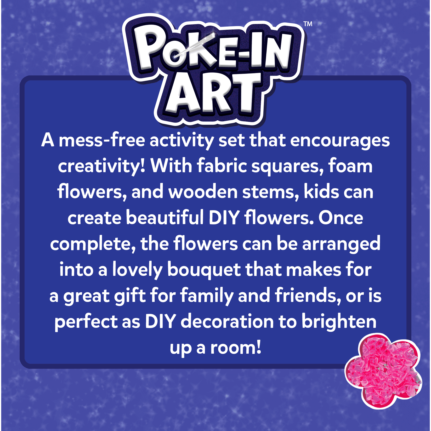 Skillmatics Poke in Art, Flower Bouquet, Creative Activity Sets for Kids, Mess-Free, DIY Craft Kit, Ages 4 to 9