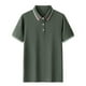 thumbnail image 1 of pstuiky Camisas casuales de manga corta para hombre, Camisa informal de manga corta con cuello vuelto, cómoda y lisa, para hombre camisetas de hombre l, 1 of 3