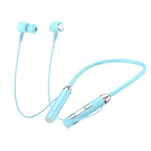 Portable Bluetooth Neckband, Magnetic Earbuds For Easy Storage And Tangle-Free, Life-Grade Waterproof With Heavy Bass Composite Diaphragm Speaker