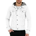 thumbnail image 3 of WILLBEST Sudaderas De Hombre para Hombre, Moda De Otoño e Invierno, Informal, De Color Sólido, A Prueba De Viento, Deportivas, De Manga Larga Grande, 3 of 4