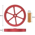 thumbnail image 4 of Solución de actualización de impresora 3D Creality, columna de nivelación de silicona azul para resortes Ender 3, que garantiza la resistencia a la presión térmica, fácil de usar, silicona azul de, 4 of 5