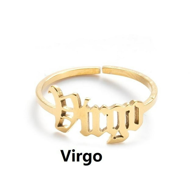 Latrodar Douze Lettres Anglaises en Acier Inoxydable Cadeaux d'Anniversaire pour Femmes