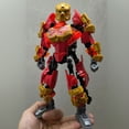 thumbnail image 4 of New Bionicle Creature Master of the Golden Mask Building Blocks Fire Uniter Tahu Combined Robot Mech Bricks Toys For Boys Gifts, 4 of 9