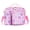 Pink Flower, variant on Tirrinia Insulated Lunch Bag for Girls Teens, Thermal Lunch Box with Front & Water Bottle Pocket, Reusable Compact Cooler Tote for School Office Picnic, Green Unicorn
