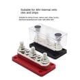 thumbnail image 5 of Install the Power Distribution Terminal Block 48V 300A Perfect for Cars Trucks RVs Marine Boats Solar Systems Red M8, 5 of 5