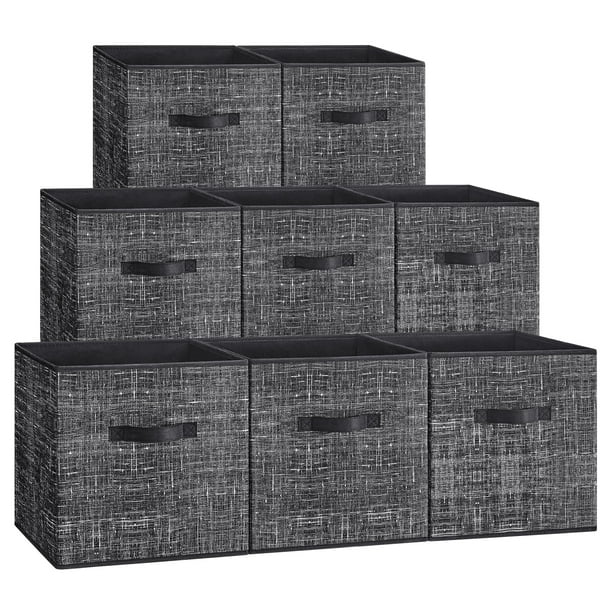 Storage Cubes SONGMICS, tela no tejida, 33 x 33 cm, juego de 8