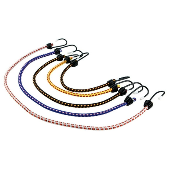 5Pc Stretch Tiedown Cord Set