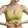 thumbnail image 2 of Bras underwear Womens Full Coverage Padded Bra Wireless Bras Seamless Non-wired Bras Full Coverage Support Bra Comfy Daily Essentials Everyday Underwear Gym Workout, 2 of 7