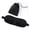 Black, variant on BIMZUC 3D Contoured Sleep Eye Mask and Ear Plugs Set, Soft Breathable Eye Cover with Adjustable Straps, Lightweight Blindfold for Nap, Sleeping, Meditation, Travelling (8.58 inches / 21.8 cm) - Black