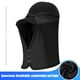 thumbnail image 4 of Gorra de protección solar Likrtyny Cubierta facial de protección Para el cuello al aire libre de secado rápido negro, 4 of 6