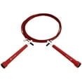 thumbnail image 3 of ProsourceFit Speed Jump Rope 10" Adjustable Length with Plastic Handles, Red, 3 of 4