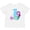 AA-White, variant on Inktastic First Birthday Mermaid Girls Baby T-Shirt