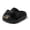 Black, variant on XEGLSBU 2026 Cat Paws Footprints Fluffy Plush Fleece Height Increase Slippers - Cute Animal Ultra-Thick Slipper with Paw Print
