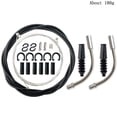 thumbnail image 5 of S SERENABLE Universal Gear Brake Line Pipe Wire Elbow Caterpillar Front Rear Black, 5 of 5
