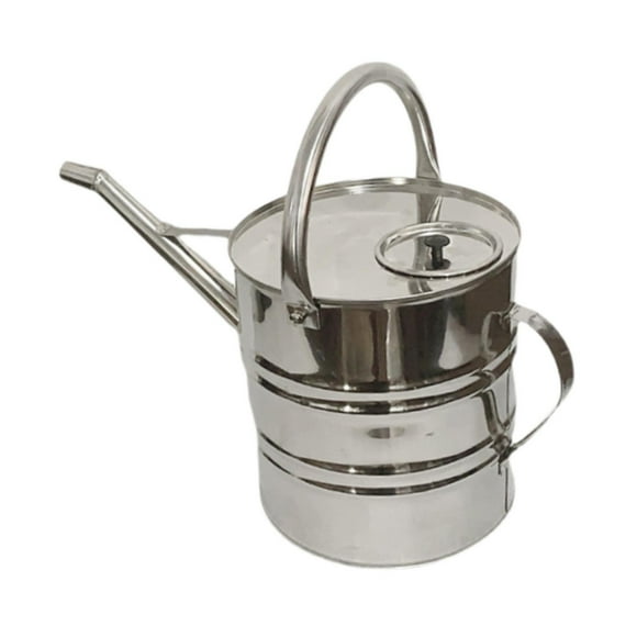 Barril de repostaje portátil de acero inoxidable Barril de aceite para automóvil Resistente al polvo 26 x 24 cm