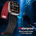 thumbnail image 5 of XIHAMA Magnetic Watch Sport Band - Compatible with Apple Watch Band 49mm 45mm 44mm 42mm Bands for Women Men, Sport Magnetic Silicone Strap for iWatch SE SE2& Series 9/8/7/6/5/4 Ultra 2/Ultra, 5 of 8
