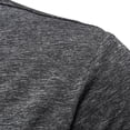 thumbnail image 5 of Gytharion Men's Short Sleeve Shirts Casual Turndown Collar Pullover Shirts Solid Color Classic T Shirt with Pocket, 5 of 6