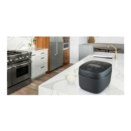 Zojirushi - Induction Heating Rice Cooker & Warmer - 5.5 Cup - Black