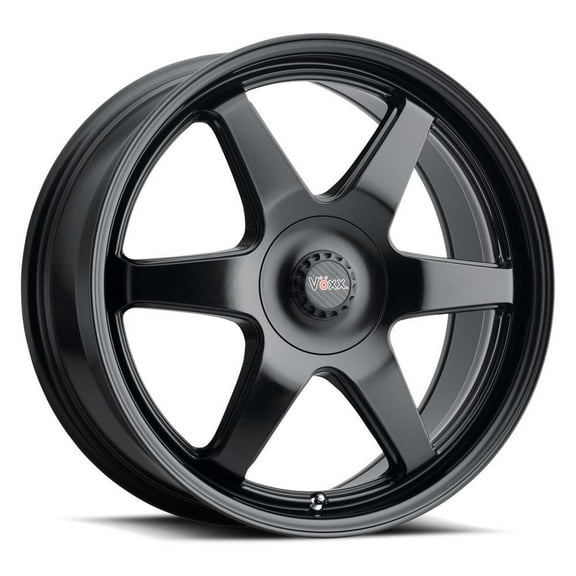 VOXX Riva Rim 18X8 5x115/5x120 Offset 20 Matte Black (Quantity of 1)