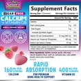 thumbnail image 2 of Calcium Supplement Gummies - Sugar Free Calcium Gummy with Vitamin D3 for Best Absorption - Supports Immune Health, Bones & Teeth - Nature's Calcium Chews for Women & Men - Berry Flavor - 120 Gummies, 2 of 9
