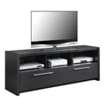 thumbnail image 3 of Pemberly Row Transitional Wood TV Stand for TVs up to 60" in Black, 3 of 5