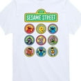 thumbnail image 3 of Sesame Street - Sesame Street Character Grid - Toddler and Youth Short Sleeve Graphic T-Shirt, 3 of 5