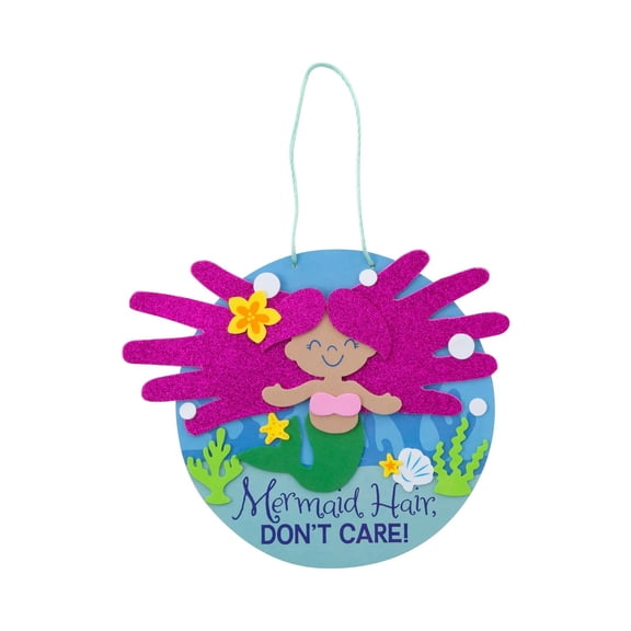 Handprint Mermaid Craft Kit - Makes 12