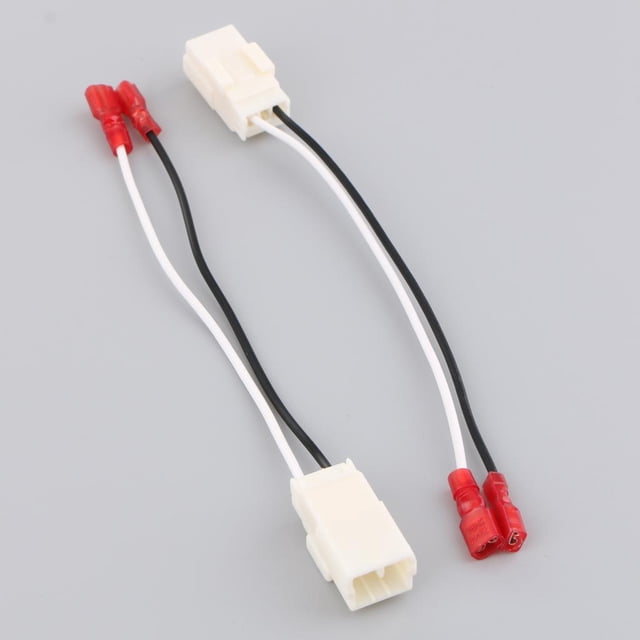 2 Piezas 160x20mm Arnés de Cableado de Arnés de Cableado de Adaptador de Soporte de Cable Macarena Cable de conectores de enchufe de altavoz