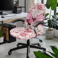 thumbnail image 2 of Whosucclay Butterfly Rose Print Computer Office Chair Cover, Waterproof Office Chair Cover Thick Desk Chair Cover Water Resistant High Back Chair Slipcover Non Slip Chair Seat Protector-S, 2 of 7