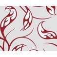 thumbnail image 1 of Lars Contzen Quatre - Rouleau de Papier Peint Numérique Fleur Rouge Coloré Floral, 1 of 1