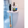 thumbnail image 5 of Instant Rotating Wedge Corner Shelf W/ Strong Suction Grip - Shelve For Showers, Kitchen, Home, Pantry & Bathrooms, 5 of 6