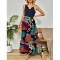 thumbnail image 2 of a.Jesdani Women Casual Dresses Sleeveless Ribbed Loose Long Maxi Dresses with Pockets S-XXL, 2 of 10