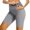 Gray, variant on RYRJJ Biker Shorts Women with Pockets High Waisted Workout Tummy Control Gym Running Yoga Shorts(Blue,L)
