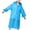 Blue, variant on EVC Children's Fashion Outdoor Raincoat Travel Raincoat Transparent Thick Adult Rain gear