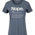 thumbnail image 3 of Instant Message - Nope. - A firm, decisive and perfectly clear "no." - Women's Any Way Dress, 3 of 6